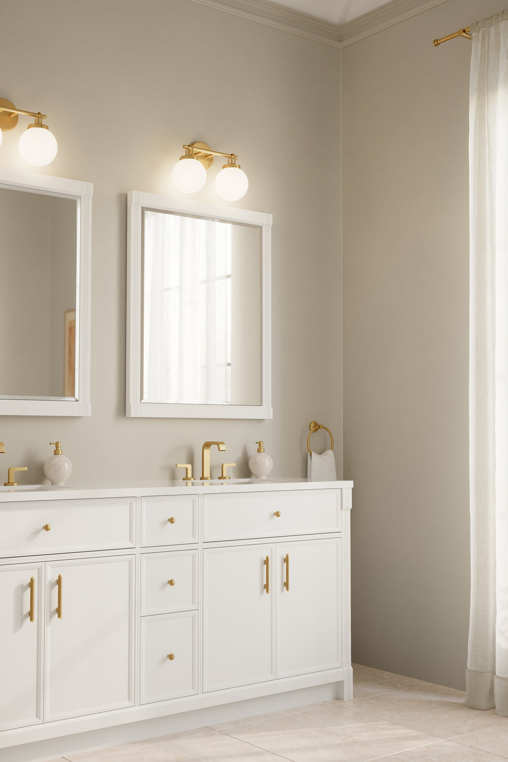 Minka-Lavery - 12012-732 - Two Light Vanity - Ortesa - Legacy Brass