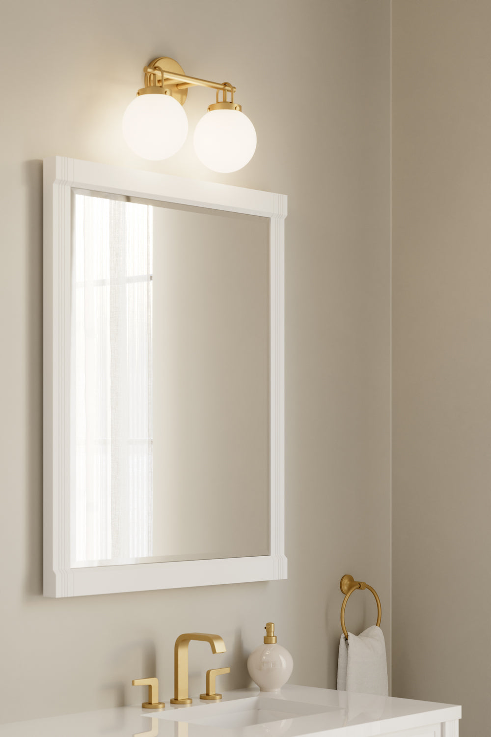 Minka-Lavery - 12012-732 - Two Light Vanity - Ortesa - Legacy Brass