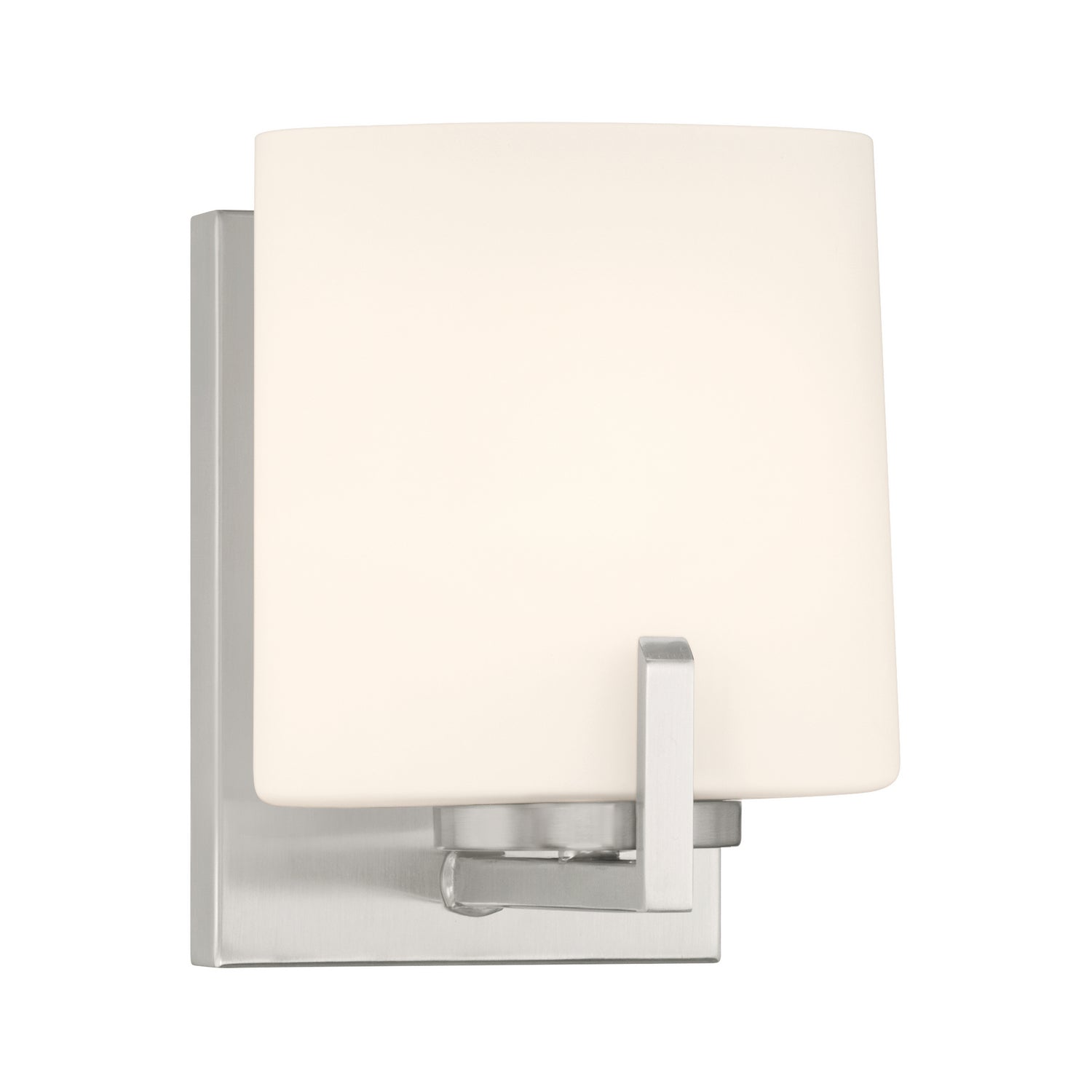 Minka-Lavery - 12431-84 - One Light Bath Sconce - Mirelle - Brushed Nickel