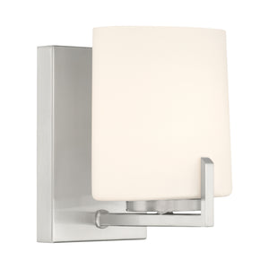 Minka-Lavery - 12431-84 - One Light Bath Sconce - Mirelle - Brushed Nickel