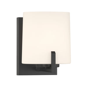 Minka-Lavery - 12431-899 - One Light Bath Sconce - Mirelle - Dark Matte Black