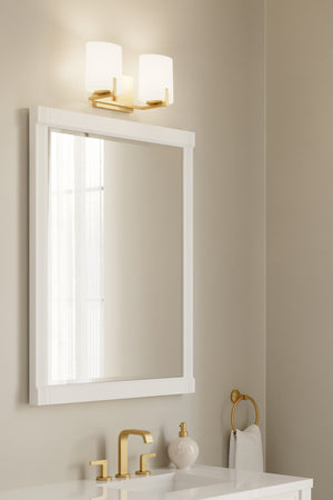 Minka-Lavery - 12432-732 - Two Light Vanity - Mirelle - Legacy Brass