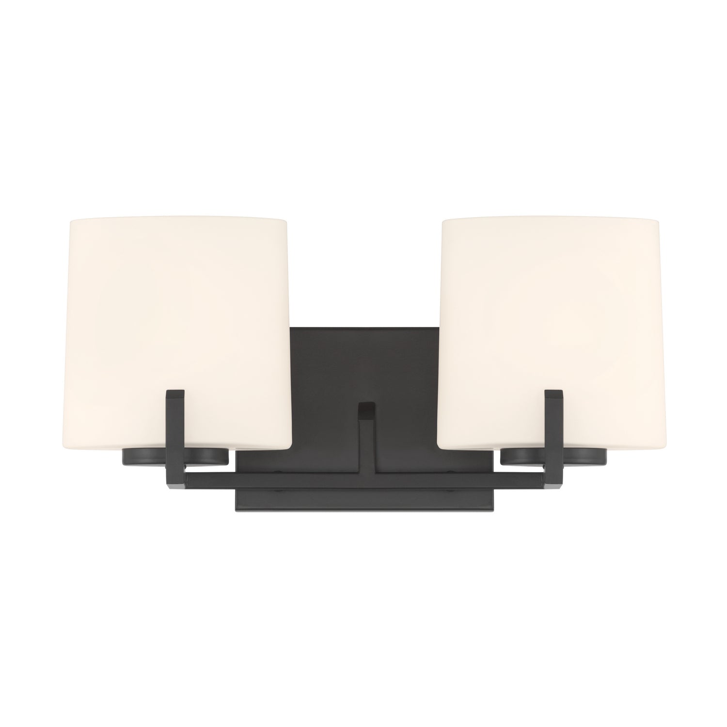 Minka-Lavery - 12432-899 - Two Light Vanity - Mirelle - Dark Matte Black