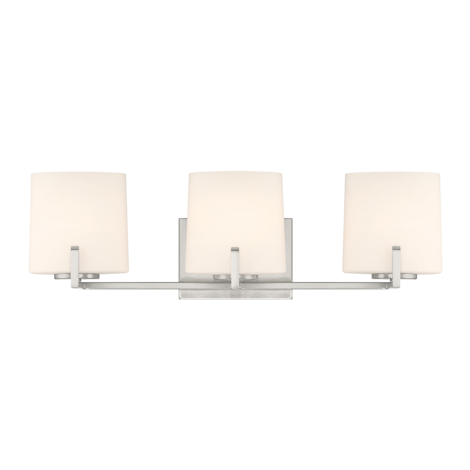 Minka-Lavery - 12433-84 - Three Light Vanity - Mirelle - Brushed Nickel