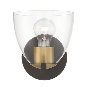 Minka-Lavery - 12481-796 - One Light Bath Sconce - Noellea - Dark Bronze