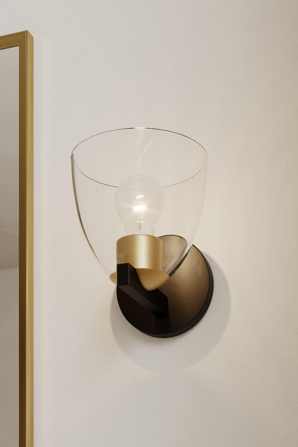 Minka-Lavery - 12481-796 - One Light Bath Sconce - Noellea - Dark Bronze