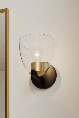 Minka-Lavery - 12481-796 - One Light Bath Sconce - Noellea - Dark Bronze