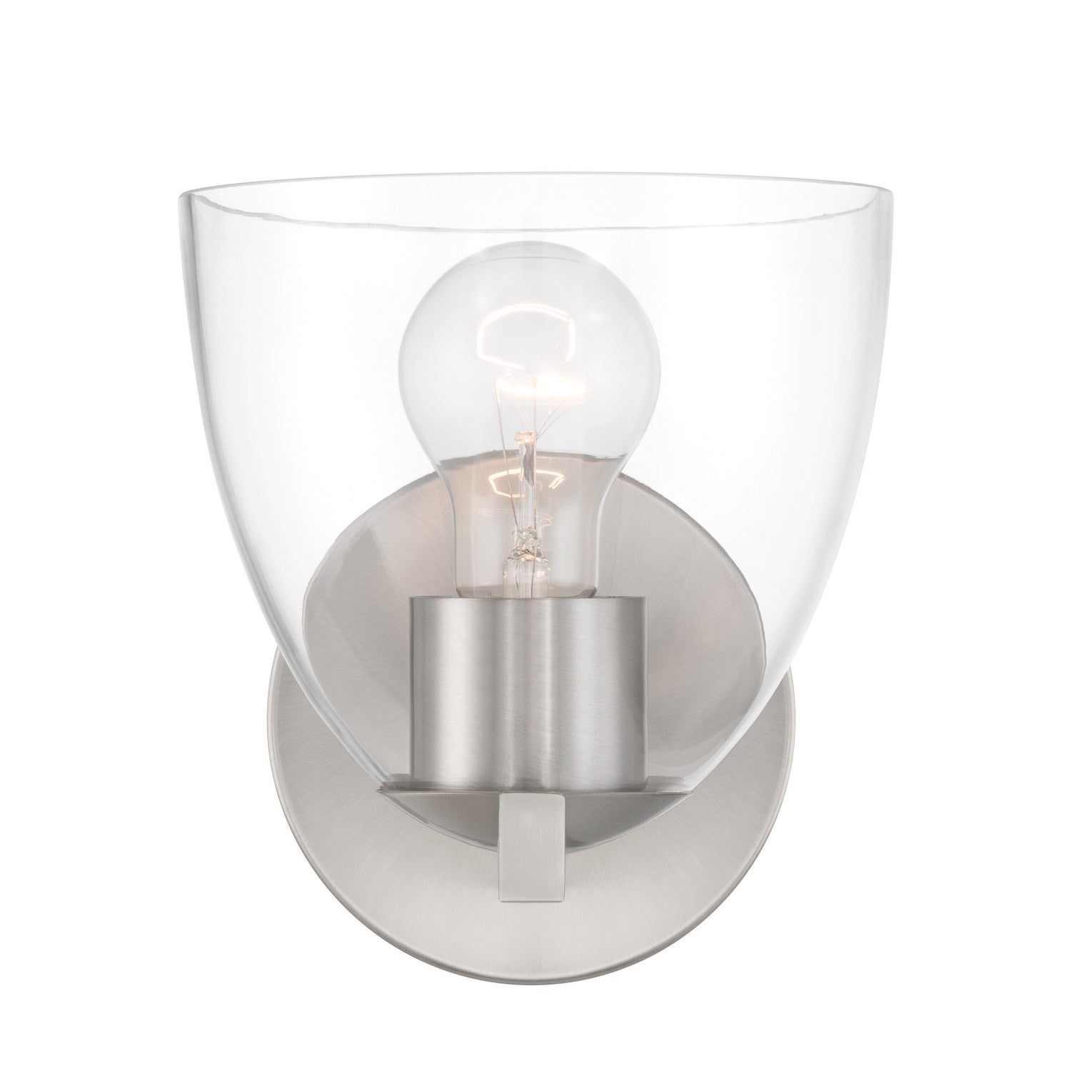 Minka-Lavery - 12481-84 - One Light Bath Sconce - Noellea - Brushed Nickel