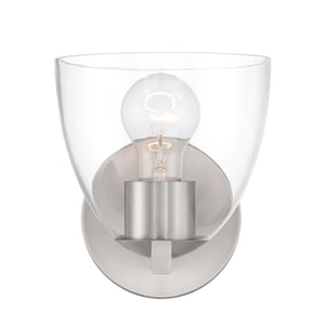 Minka-Lavery - 12481-84 - One Light Bath Sconce - Noellea - Brushed Nickel