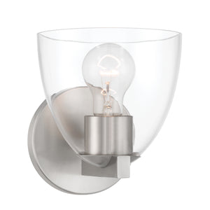 Minka-Lavery - 12481-84 - One Light Bath Sconce - Noellea - Brushed Nickel