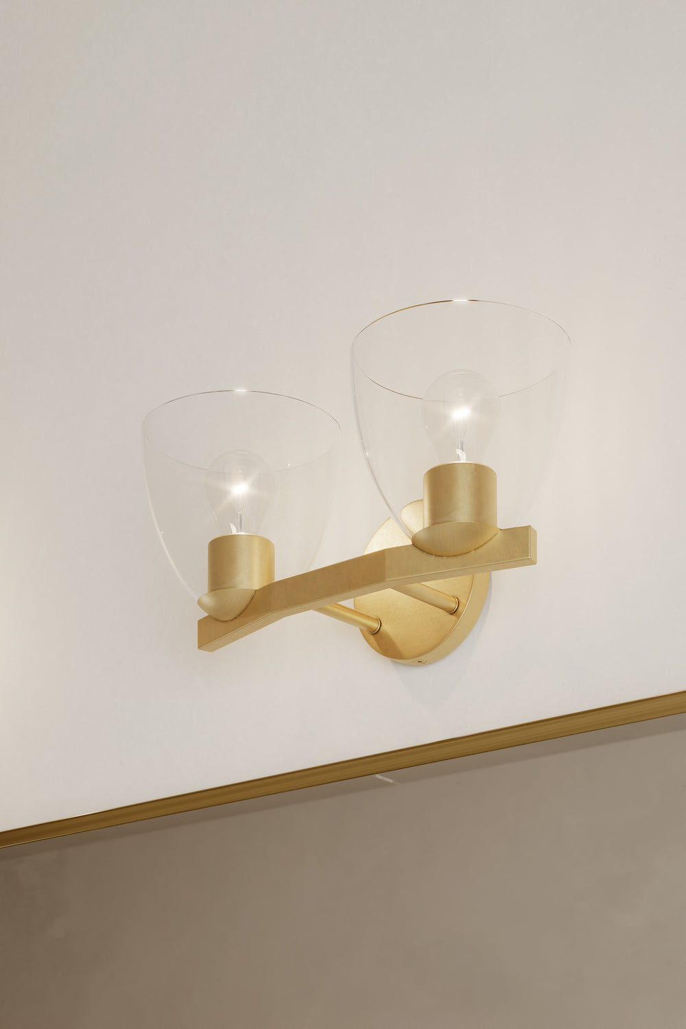 Minka-Lavery - 12482-732 - Two Light Vanity - Noellea - Legacy Brass