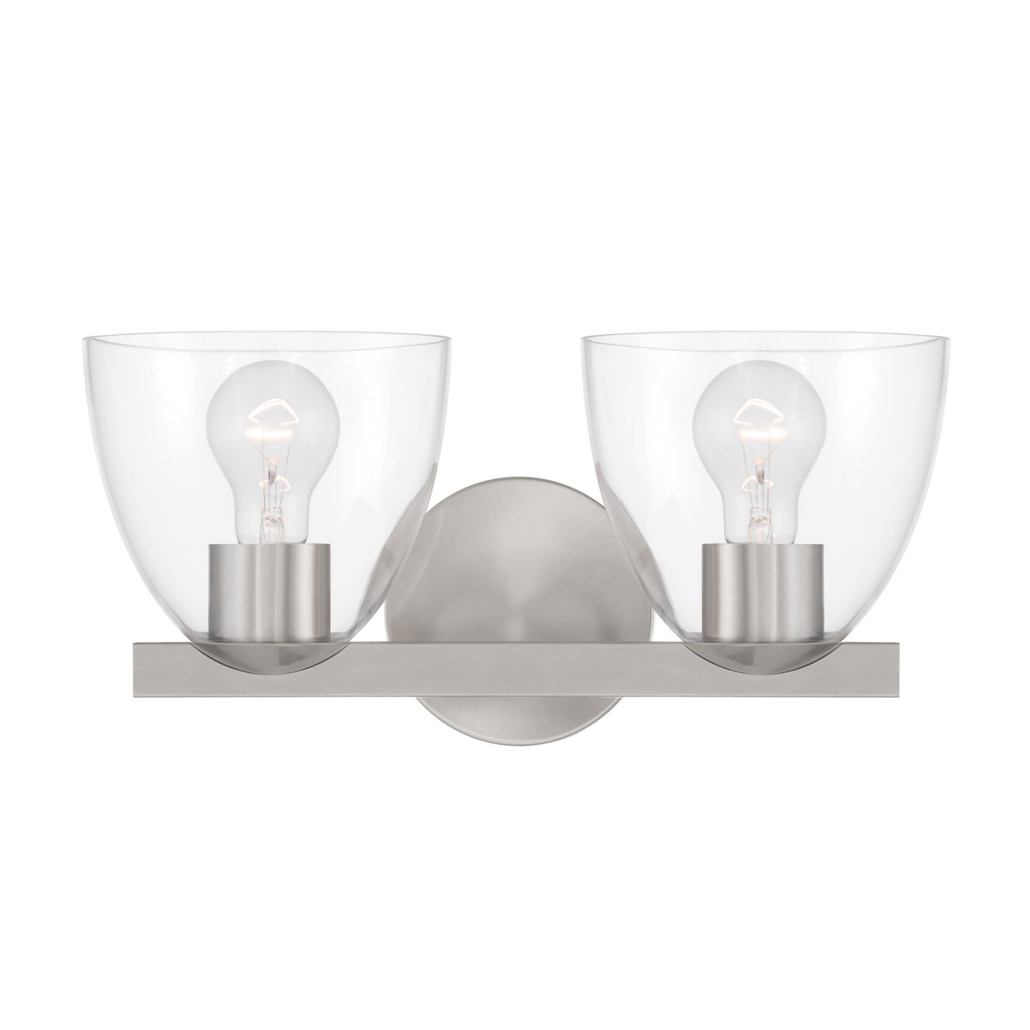 Minka-Lavery - 12482-84 - Two Light Vanity - Noellea - Brushed Nickel