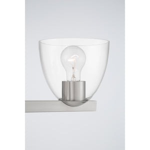 Minka-Lavery - 12483-84 - Three Light Vanity - Noellea - Brushed Nickel