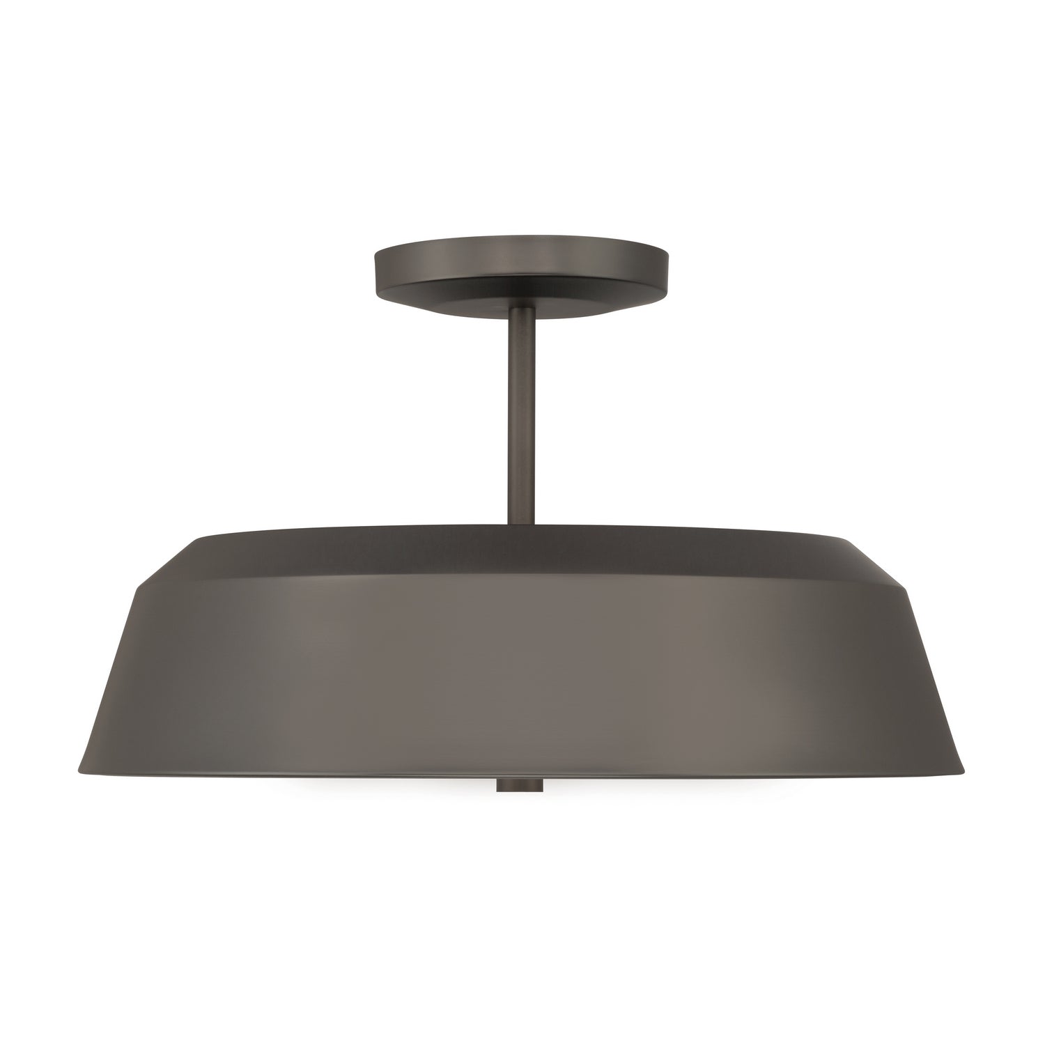 Minka-Lavery - 12625-868 - Three Light Semi-Flush Mount - Trellwyn - Plated Dark Bronze