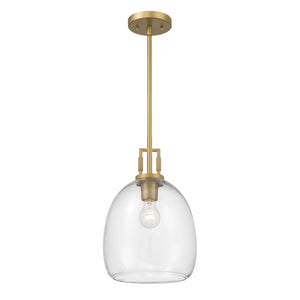 Minka-Lavery - 13125-732 - One Light Mini Pendant - Orbis - Legacy Brass