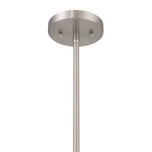 Minka-Lavery - 13125-84 - One Light Mini Pendant - Orbis - Brushed Nickel