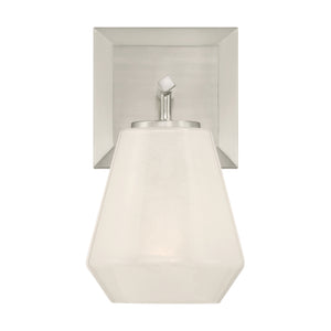 Minka-Lavery - 14371-84 - One Light Bath Sconce - Siena - Brushed Nickel