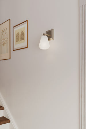 Minka-Lavery - 14371-84 - One Light Bath Sconce - Siena - Brushed Nickel