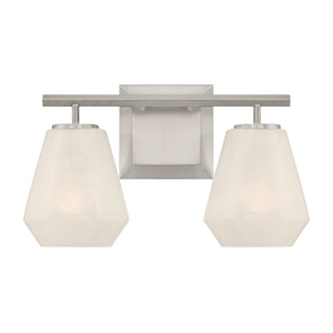 Minka-Lavery - 14372-84 - Two Light Vanity - Siena - Brushed Nickel