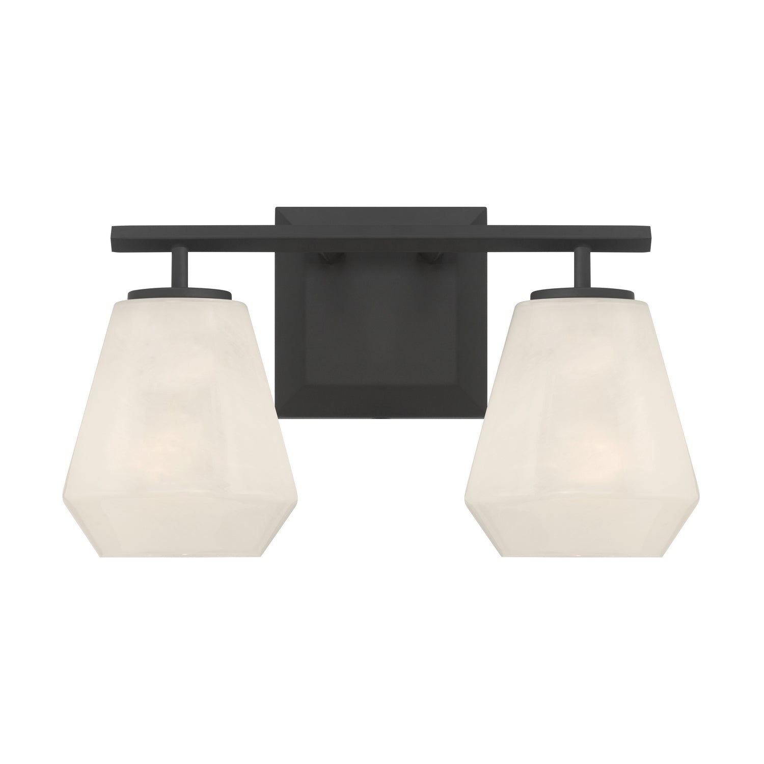 Minka-Lavery - 14372-899 - Two Light Vanity - Siena - Dark Matte Black