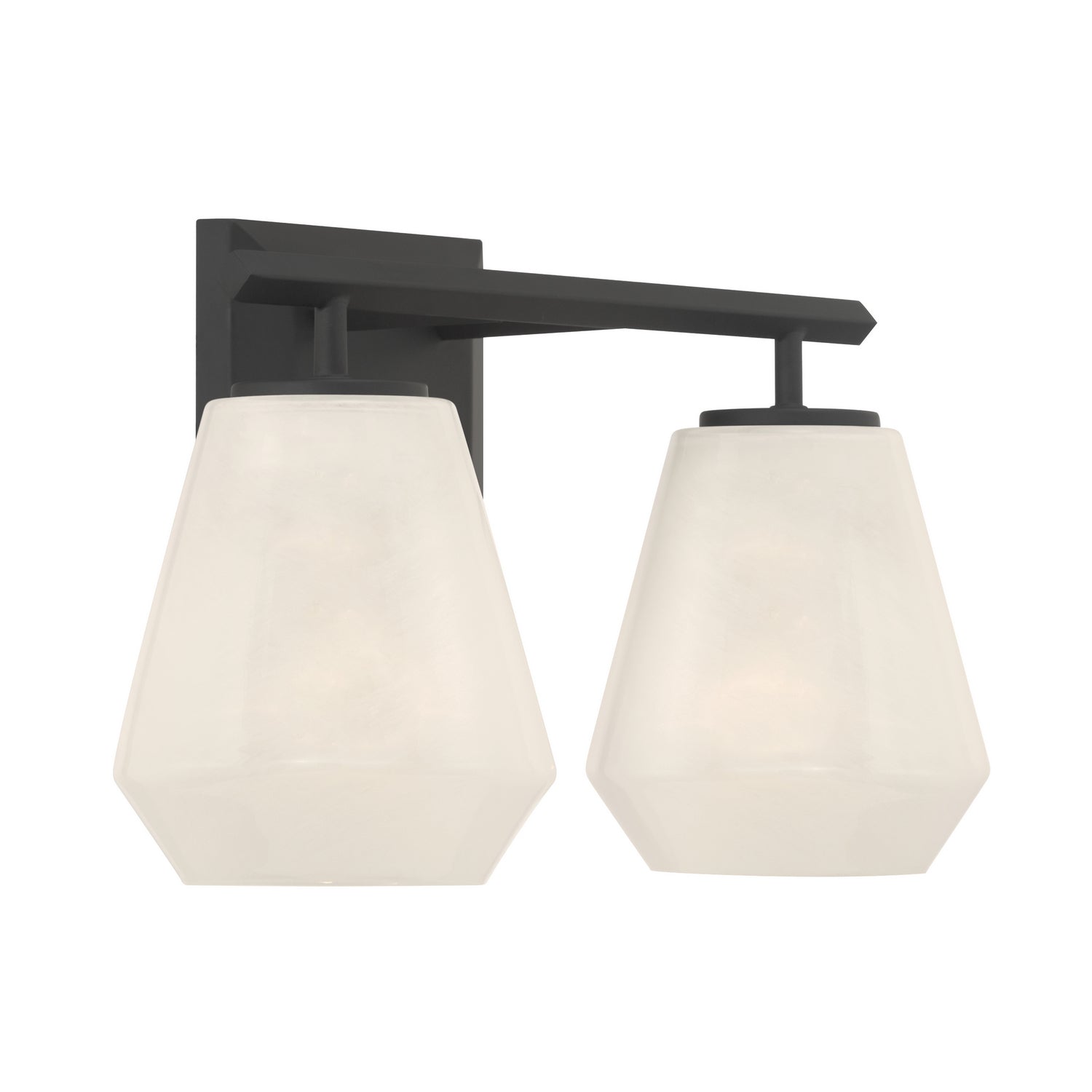 Minka-Lavery - 14372-899 - Two Light Vanity - Siena - Dark Matte Black