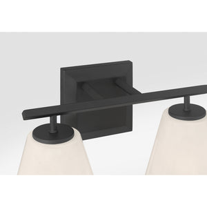 Minka-Lavery - 14372-899 - Two Light Vanity - Siena - Dark Matte Black