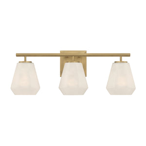 Minka-Lavery - 14373-732 - Three Light Vanity - Siena - Legacy Brass