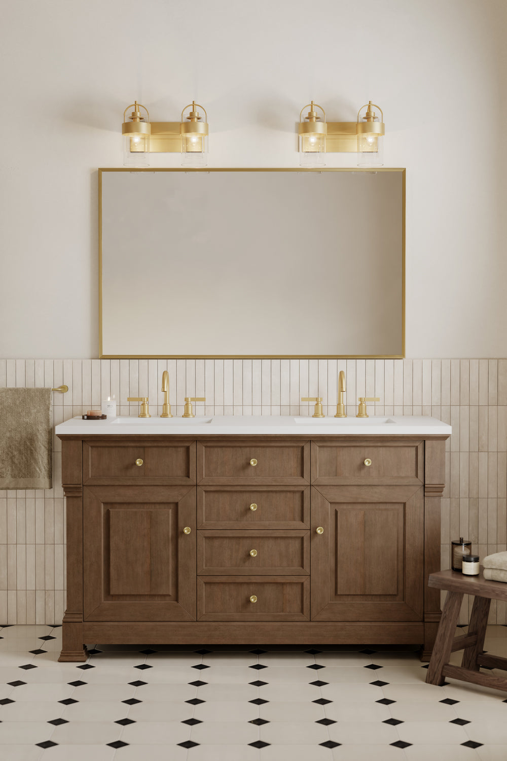 Minka-Lavery - 1912-732 - Two Light Vanity - Ravik - Legacy Brass