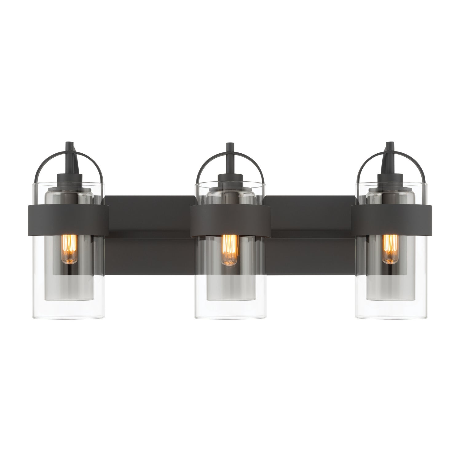 Minka-Lavery - 1913-899 - Three Light Vanity - Ravik - Dark Matte Black