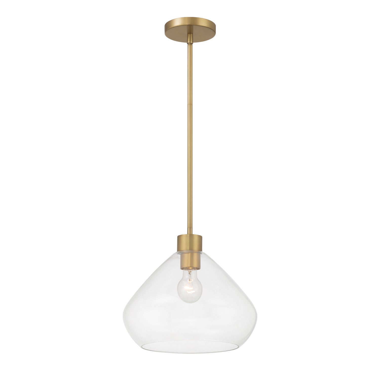 Minka-Lavery - 19414-732 - One Light Pendant - Elaris - Legacy Brass