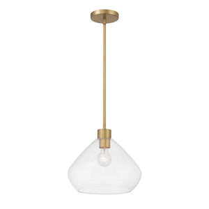Minka-Lavery - 19414-732 - One Light Pendant - Elaris - Legacy Brass