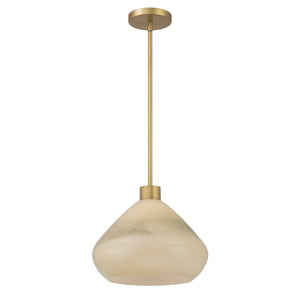 Minka-Lavery - 19416-732 - One Light Pendant - Elaris - Legacy Brass