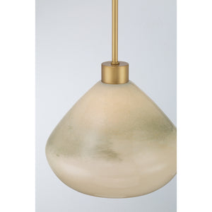 Minka-Lavery - 19416-732 - One Light Pendant - Elaris - Legacy Brass