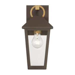 Minka-Lavery - 78100-886 - One Light Outdoor Wall Lantern - Bayra - Painted Legacy Brass