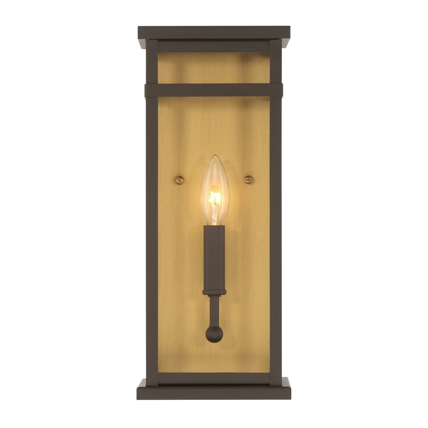 Minka-Lavery - 78401-886 - One Light Outdoor Wall Sconce - Briarlane - Painted Legacy Brass