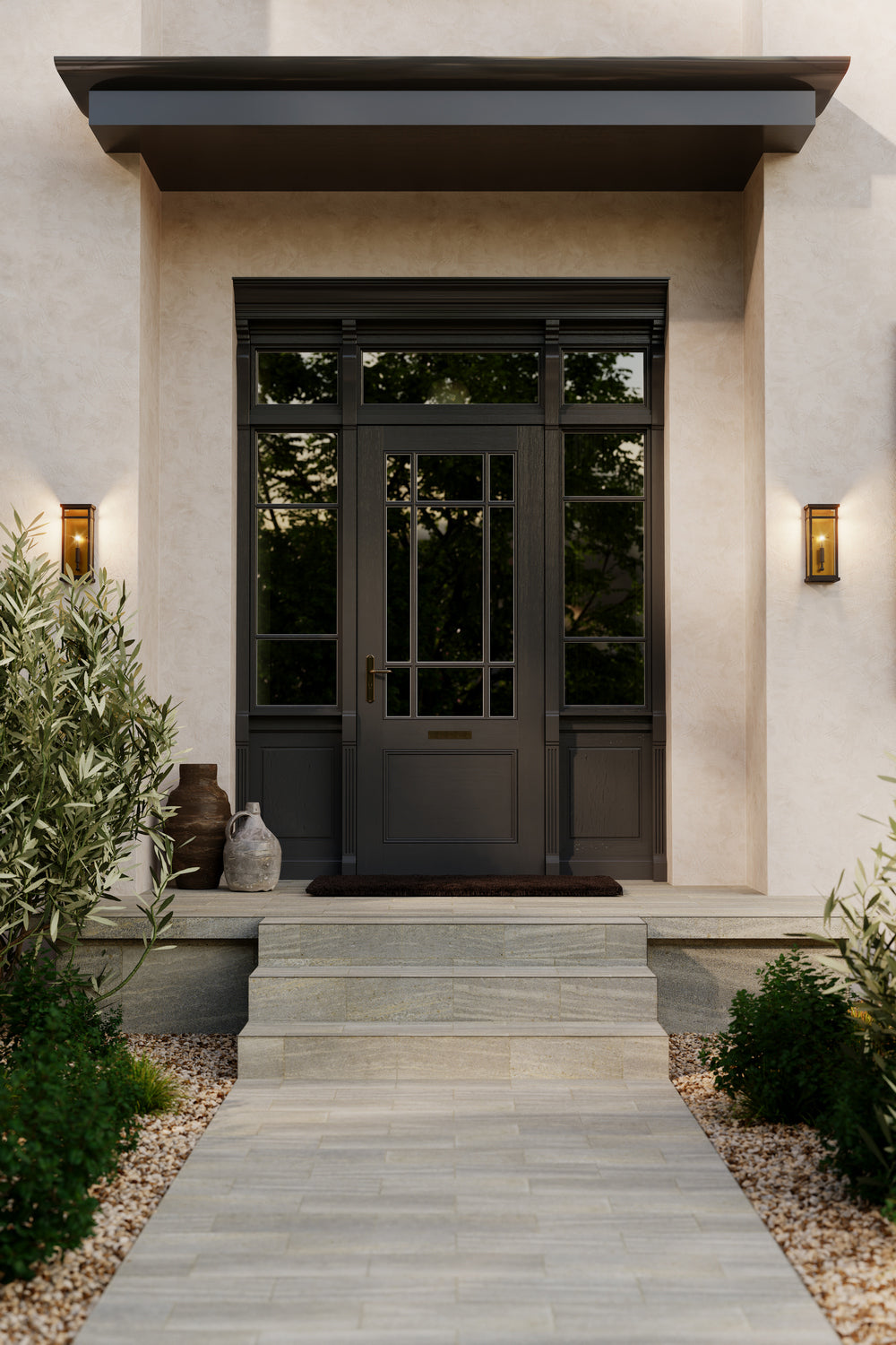 Minka-Lavery - 78401-886 - One Light Outdoor Wall Sconce - Briarlane - Painted Legacy Brass