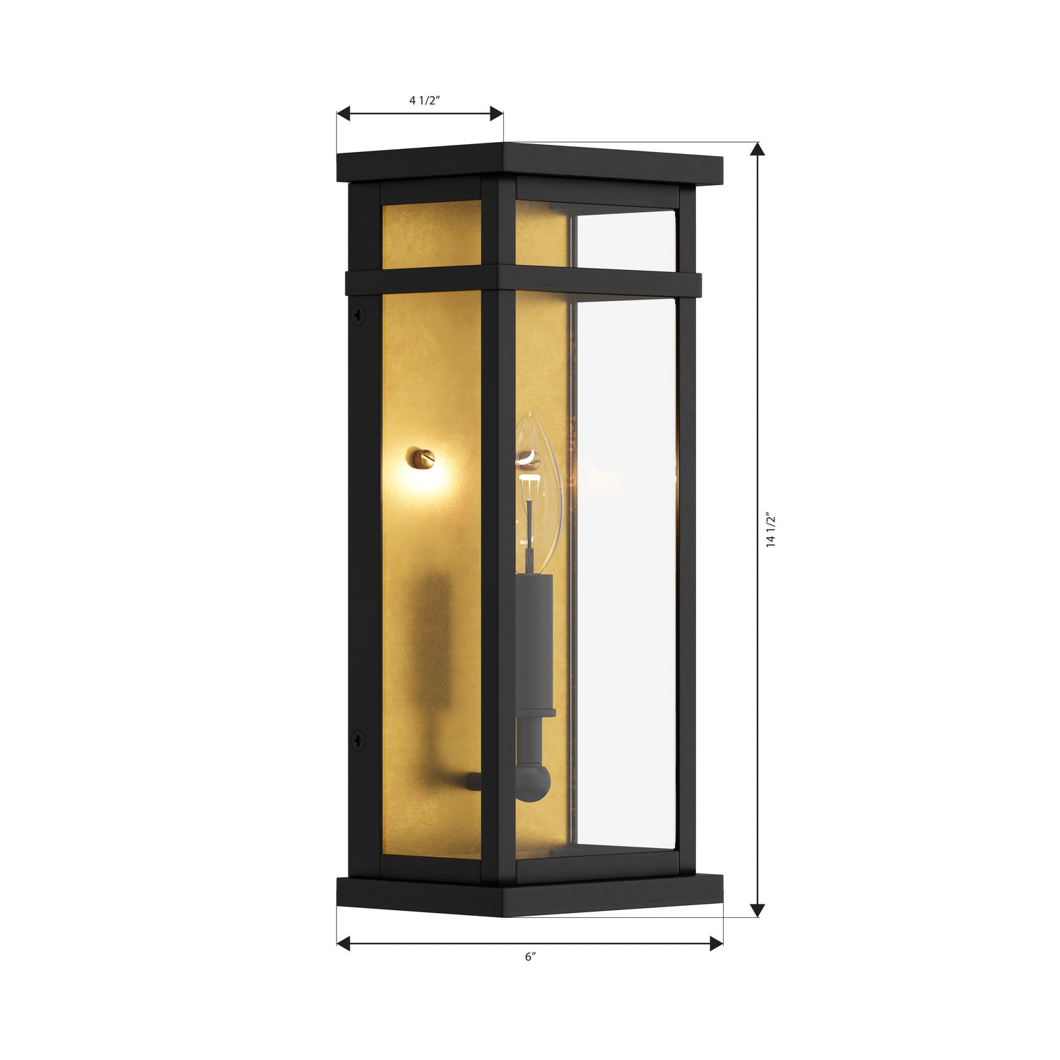 Minka-Lavery - 78401-886 - One Light Outdoor Wall Sconce - Briarlane - Painted Legacy Brass