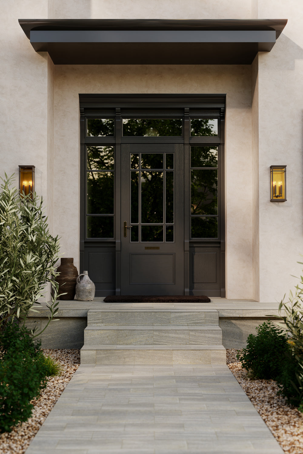 Minka-Lavery - 78402-886 - Two Light Outdoor Wall Sconce - Briarlane - Painted Legacy Brass