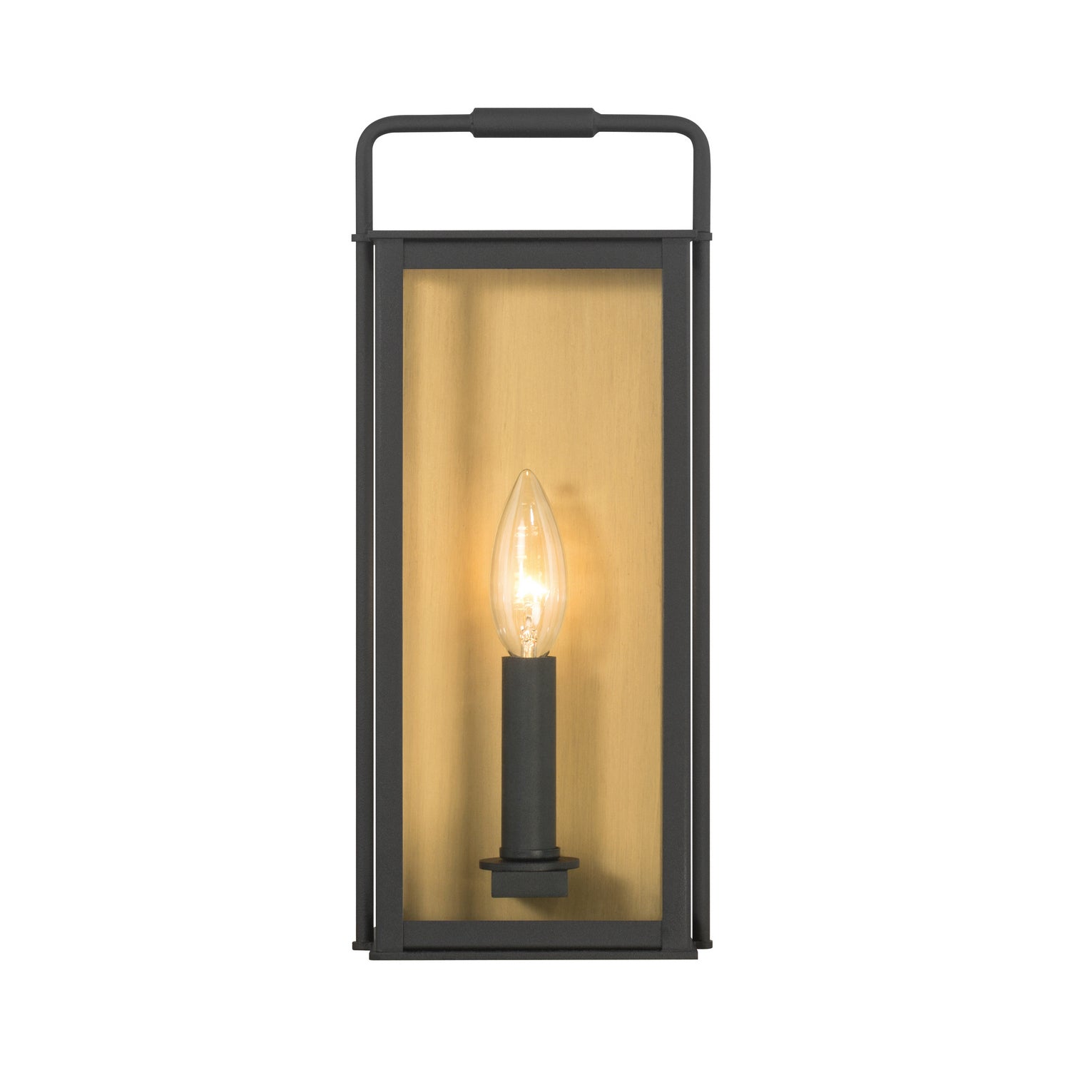 Minka-Lavery - 78501-877 - One Light Outdoor Wall Sconce - Aberdeen - Sand Coal Black