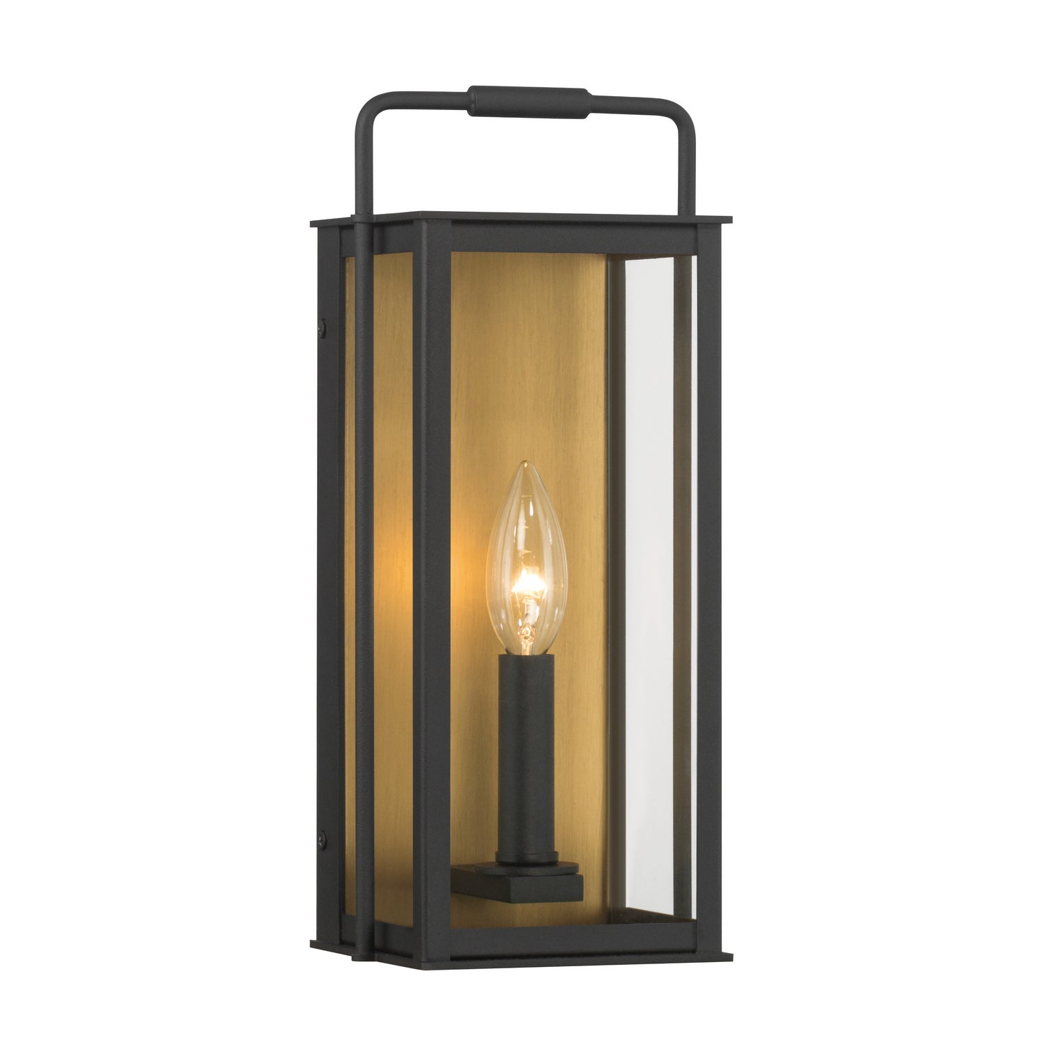Minka-Lavery - 78501-877 - One Light Outdoor Wall Sconce - Aberdeen - Sand Coal Black