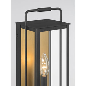 Minka-Lavery - 78501-877 - One Light Outdoor Wall Sconce - Aberdeen - Sand Coal Black