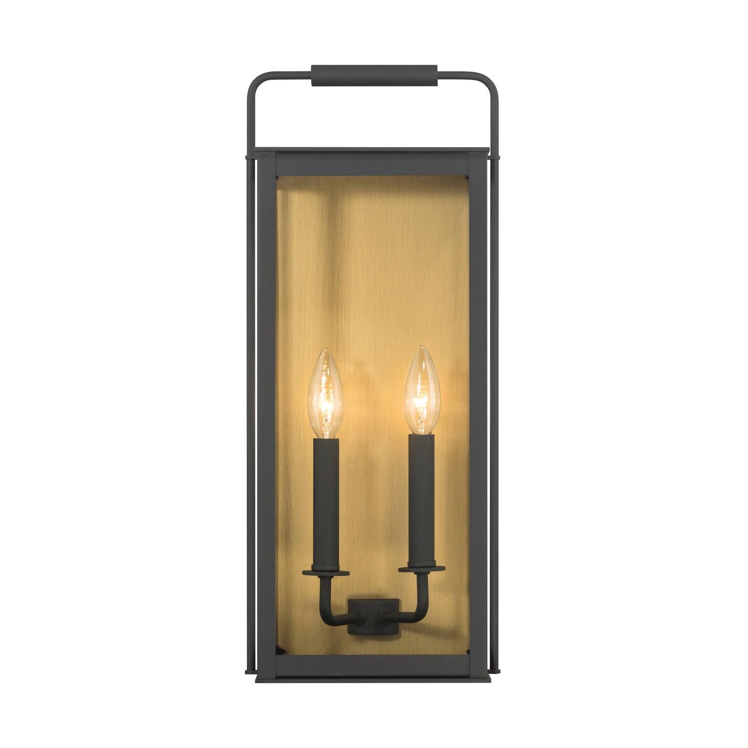 Minka-Lavery - 78502-877 - Two Light Outdoor Wall Sconce - Aberdeen - Sand Coal Black