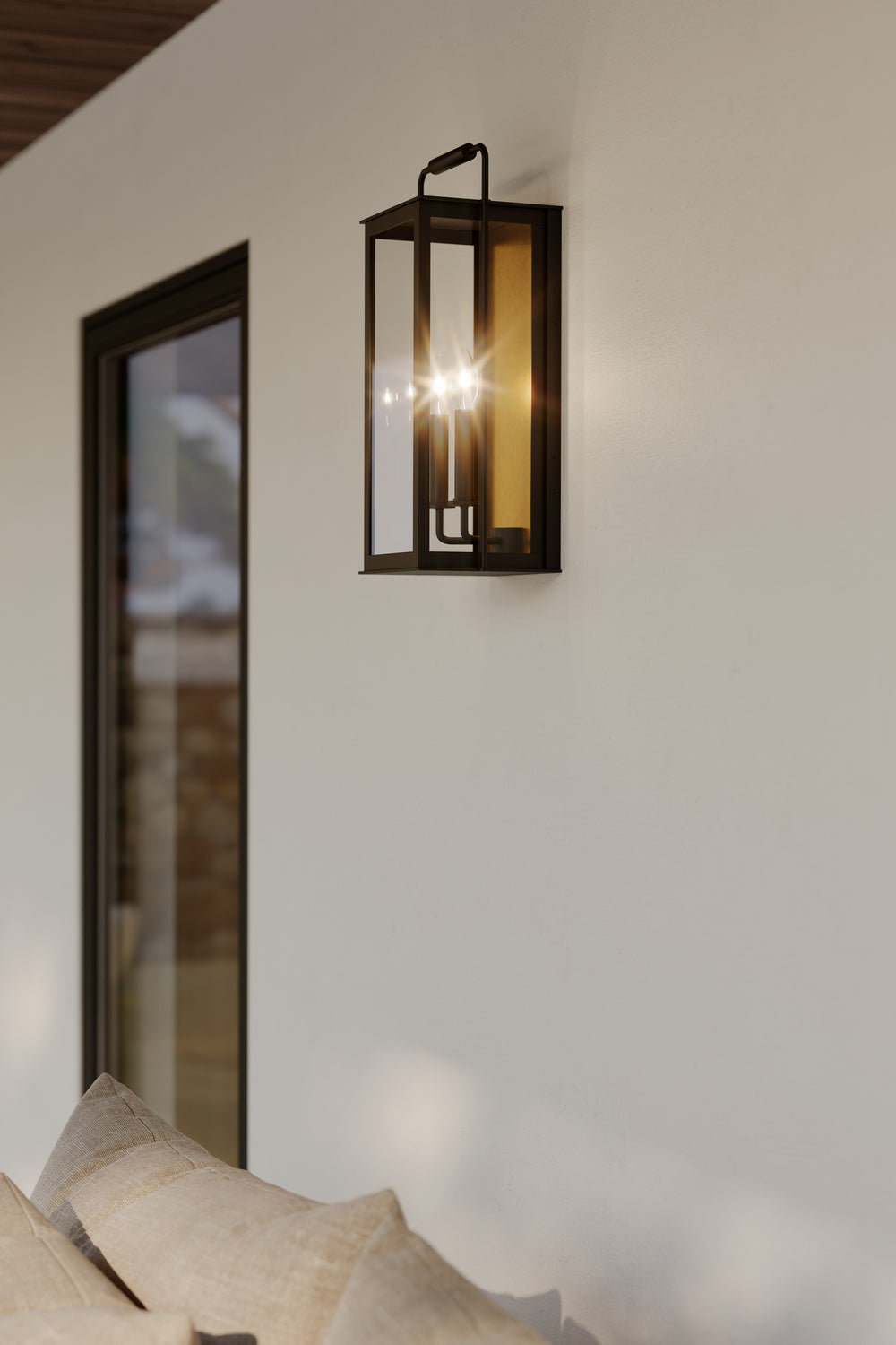 Minka-Lavery - 78502-877 - Two Light Outdoor Wall Sconce - Aberdeen - Sand Coal Black