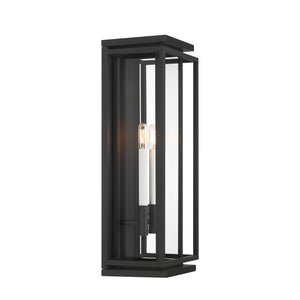 Minka-Lavery - 78602-899 - Two Light Outdoor Wall Sconce - Stratford - Dark Matte Black