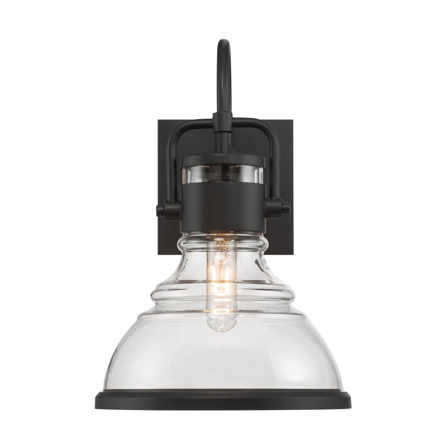 Minka-Lavery - 78700-899 - One Light Outdoor Wall Sconce - Calen - Dark Matte Black