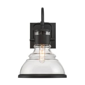 Minka-Lavery - 78700-899 - One Light Outdoor Wall Sconce - Calen - Dark Matte Black