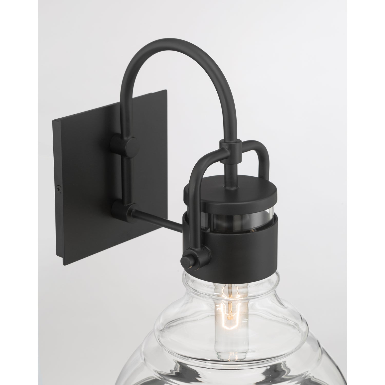 Minka-Lavery - 78700-899 - One Light Outdoor Wall Sconce - Calen - Dark Matte Black
