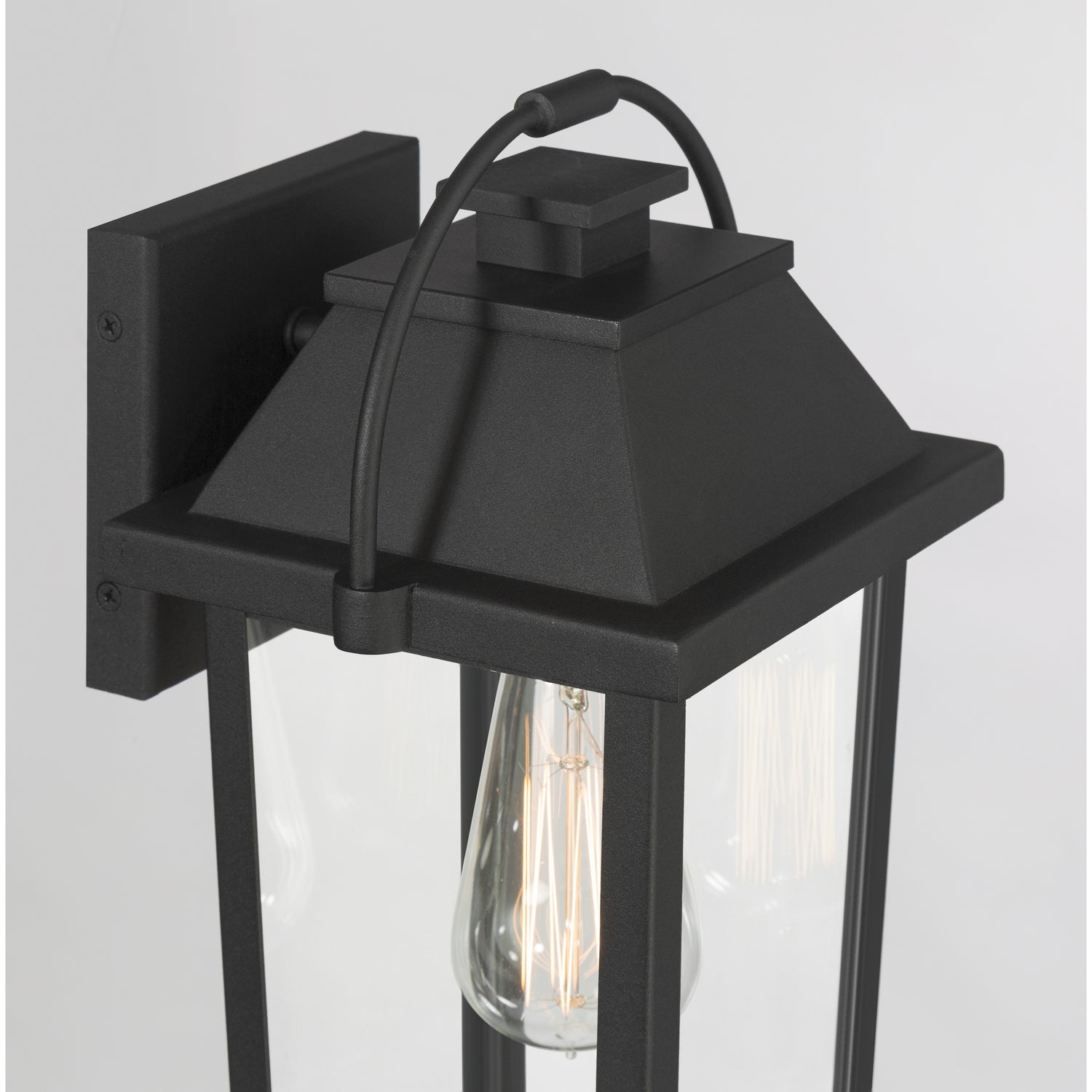 Minka-Lavery - 79102-66 - One Light Outdoor Wall Lantern - Branwyn - Sand Coal Black