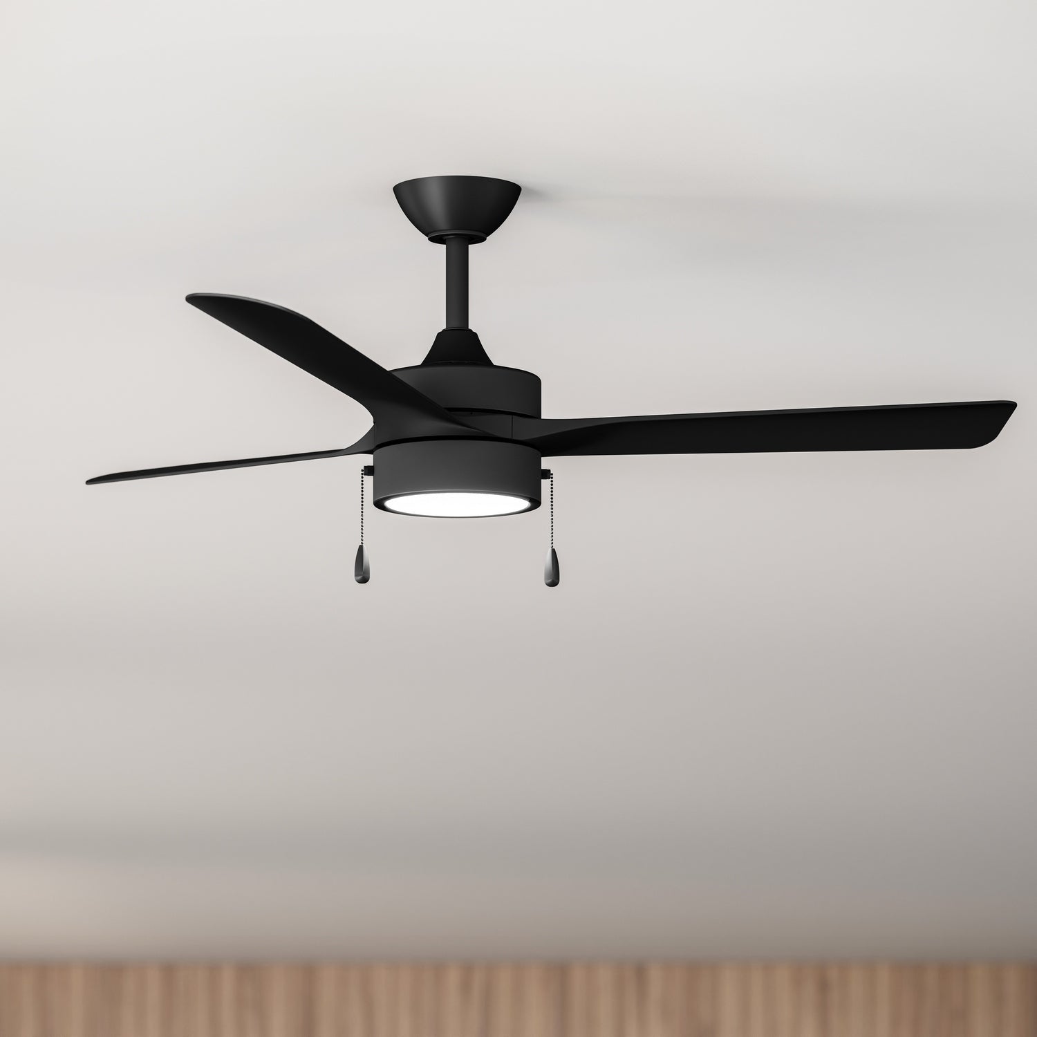 Progress Lighting - P250122-31M-30 - 52" Ceiling Fan - Axion I - Matte Black