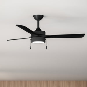 Progress Lighting - P250122-31M-30 - 52" Ceiling Fan - Axion I - Matte Black